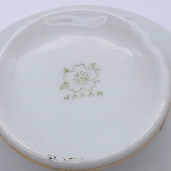 Vintage Noritake - Coffee Cup & Saucer - Cherry Blossom Back Stamp ca 1924 - Picture 9 of 10